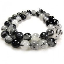Tourmaline Quartz Stone Beads Gemstone