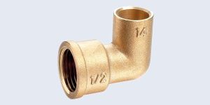 SOLDERING BRASS ELBOW FITTING