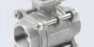 THREE-PC MOUNTING PAD BALL VALVE