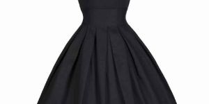 WOMENS CASUAL O-NECK DRESSES