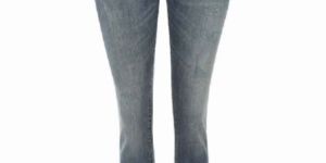 WOMENS EMBROIDERED PATCH JEANS