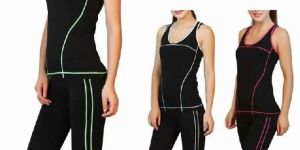 WOMENS NYLON ELASTICITY YOGA FITNESS SUIT