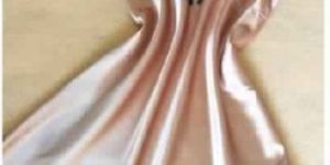 WOMENS SATIN SILK SLEEVELESS V-NECK NIGHTGOWNS