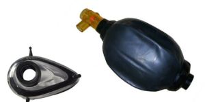 Resuscitator Black Rubber