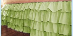 RUFFLED/GATHERED BED SKIRT SET