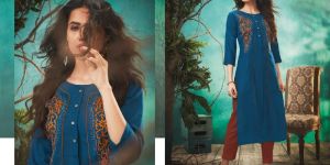 Vink Applique Kurtis