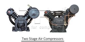 Two Stage Air Compressor Pumps