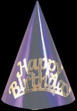 Happy Birthday Foil Hats