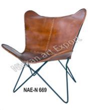 Leather Butterfly Chair