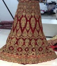 Fancy Ghagra Indian Wedding Bridal Lehenga Choli