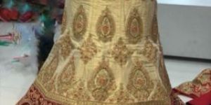 Traditional Heavy Silk Ghagra Bridal Lehenga Choli