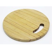 Round Wooden Chopping Board for Usage Kitchen