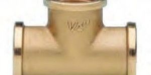 EQUAL TEES-BRASS BSP THREAD