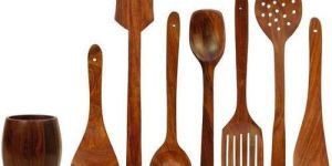 Wooden Kitchen Tool Set