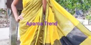 Khadi Half and Half Saree