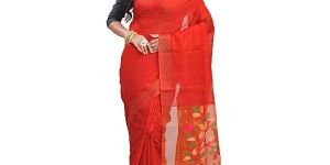Matka Muslin Saree