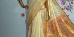 Resham Linen Saree