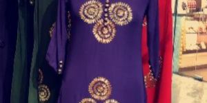 Georgette Sequins Tunic