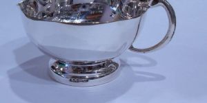 Silver Plated Ganesh Diya