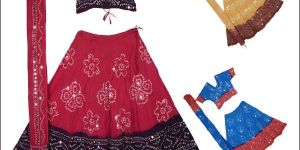 Rajasthani Ghagra Choli for Kids Dress