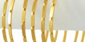 2MM Gold Bangles