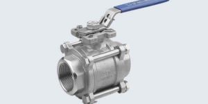 THREE-PIECE STAINLESS STEEL BALL VALVE