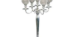 Crystal Candelabra Wedding Centerpieces