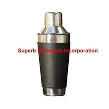 Leather Wrap Cocktail Shaker or Mocktail Shaker