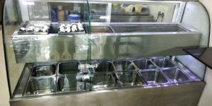 Stainless Steel Display Counter