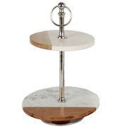 Round Marble Cake Stand