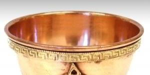 Triquetra Copper Offering Bowl