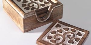Wooden Square Coasters