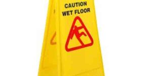 Caution Wet Floor