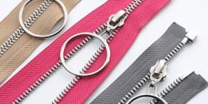 Colored Metal Zippers