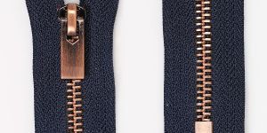 Copper Metal Zippers