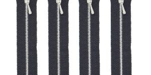 Fancy Metal Zippers
