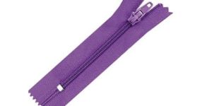 Purple Nylon Coil Zippers