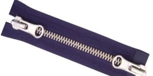 Two Way Metal Zippers