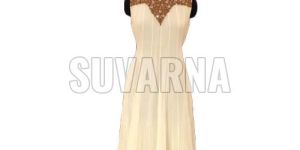 Sleeveless Anarkali Suit