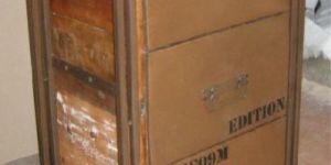 Wood Industrial Cabinet