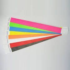 Non Tearable Wristbands