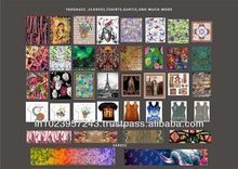 Silk Digitally Printed Fabric