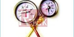 VERTICAL DIAL THERMOMETER