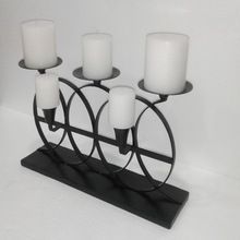 Wrought Iron Candle Holder