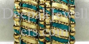 Thread Metal Bangles