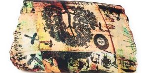 Satin Print Modal Fabric Material