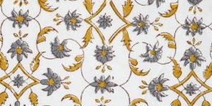 Yardage Hand Block Printed Cotton