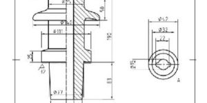 High Voltage Porcelain Transformer Bushing