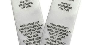 Printed Satin Labels