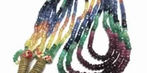 Multi Sapphire Stone Nacklace